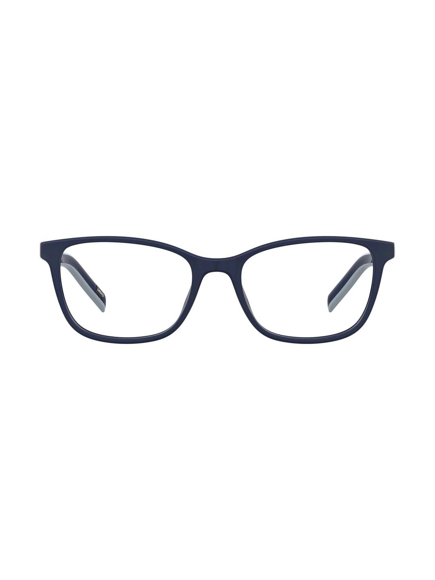 Levi's Blue Rectangular Eye Frames for Women
