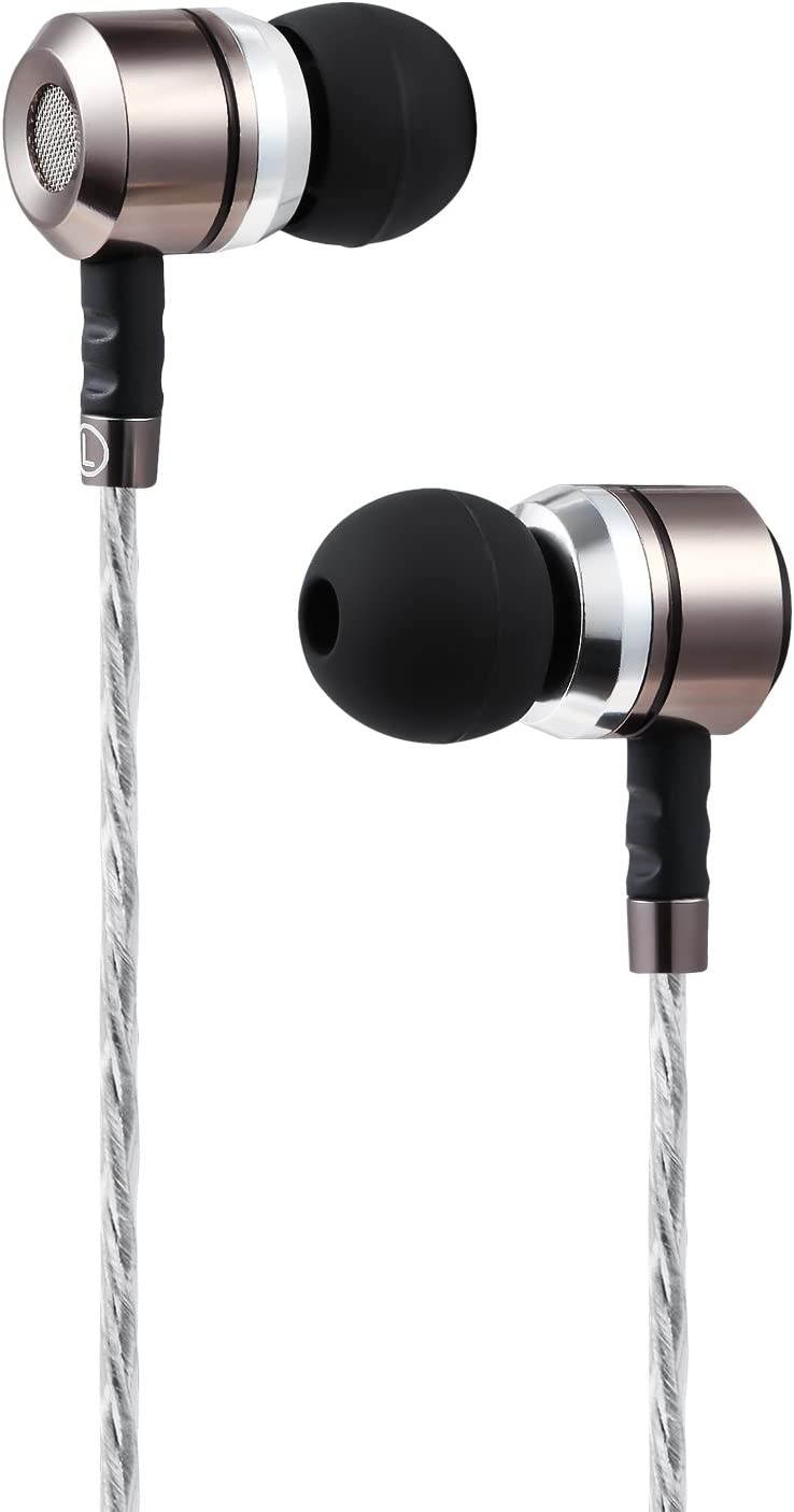 Sephia SP3060 Earbuds, Noise Isolating in Ear Headphones, Powerful Bass Sound, High Definition, Pure Audio, Earphones Compatible with iPhone, iPod, iPad, MP3 Players, Samsung Smartphones and Tablets