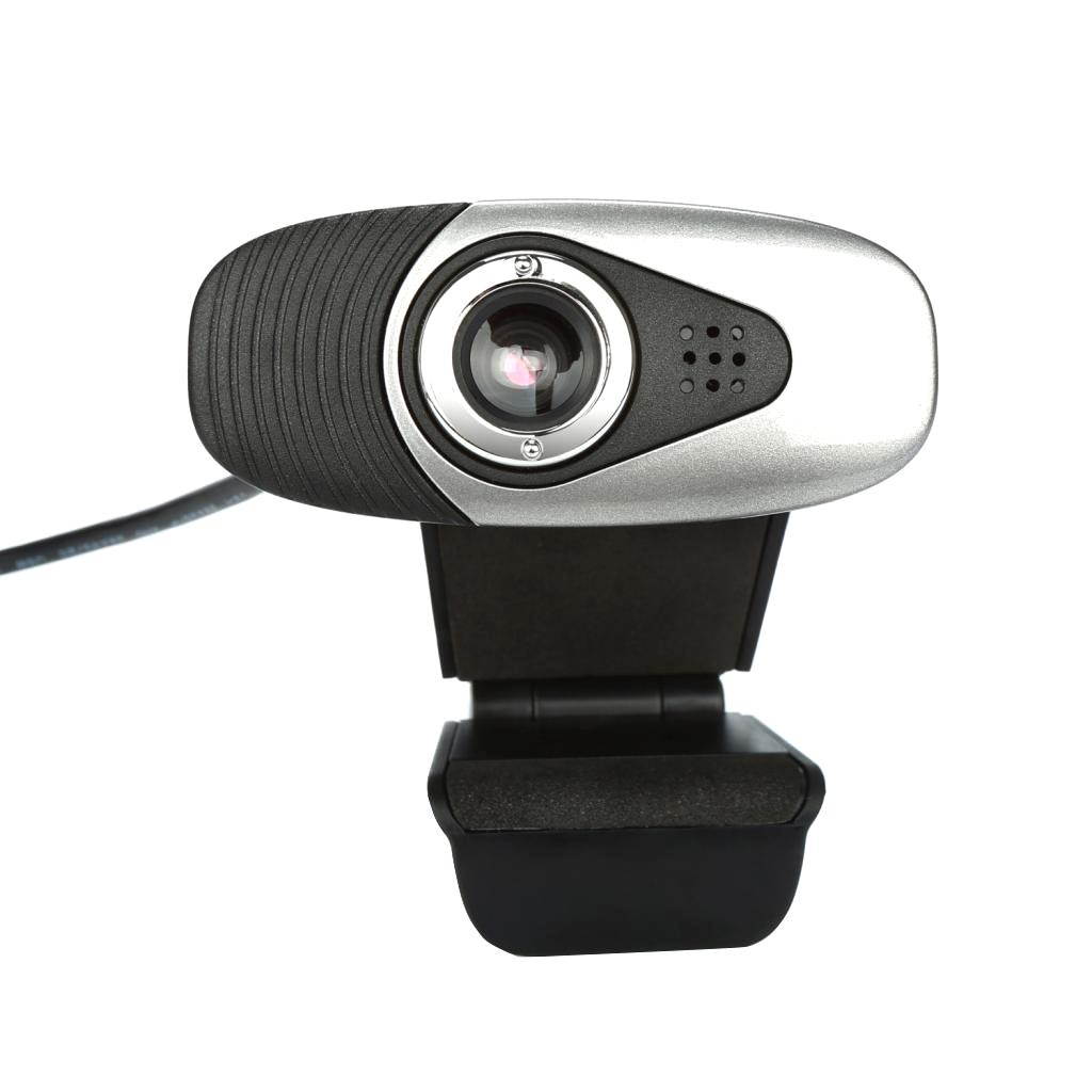 A871 Web Camera USB Webcam Web Cam Desktop Camera With Built-in MIC  Grey