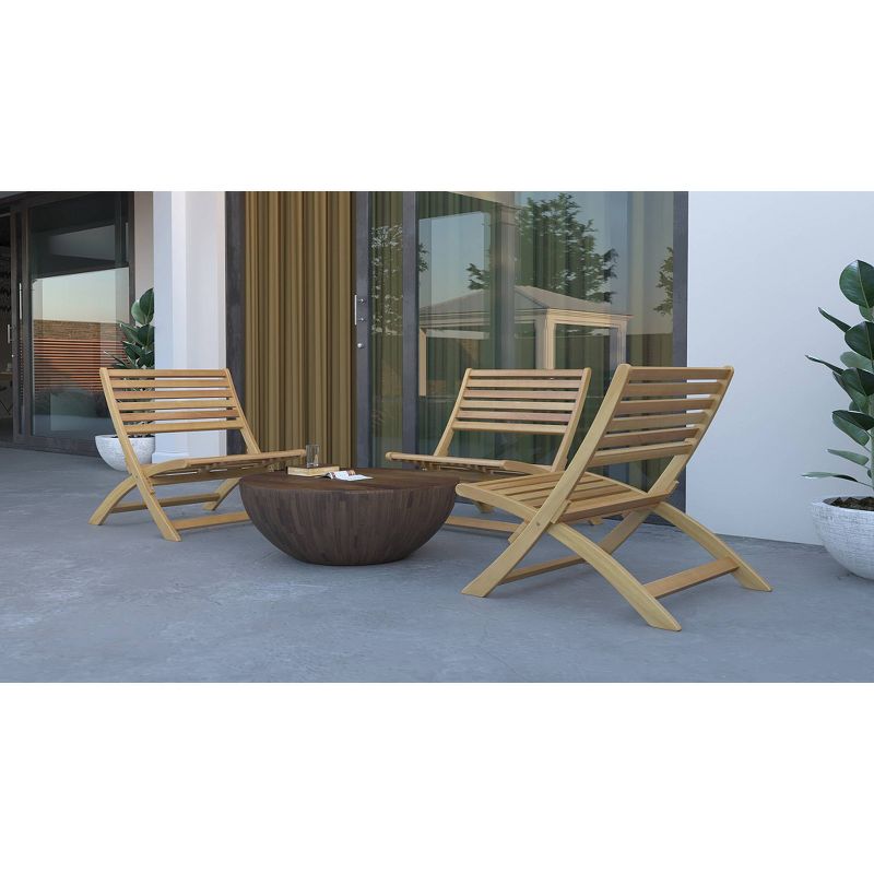 Verso Wooden Folding Chair - Balkene Home
