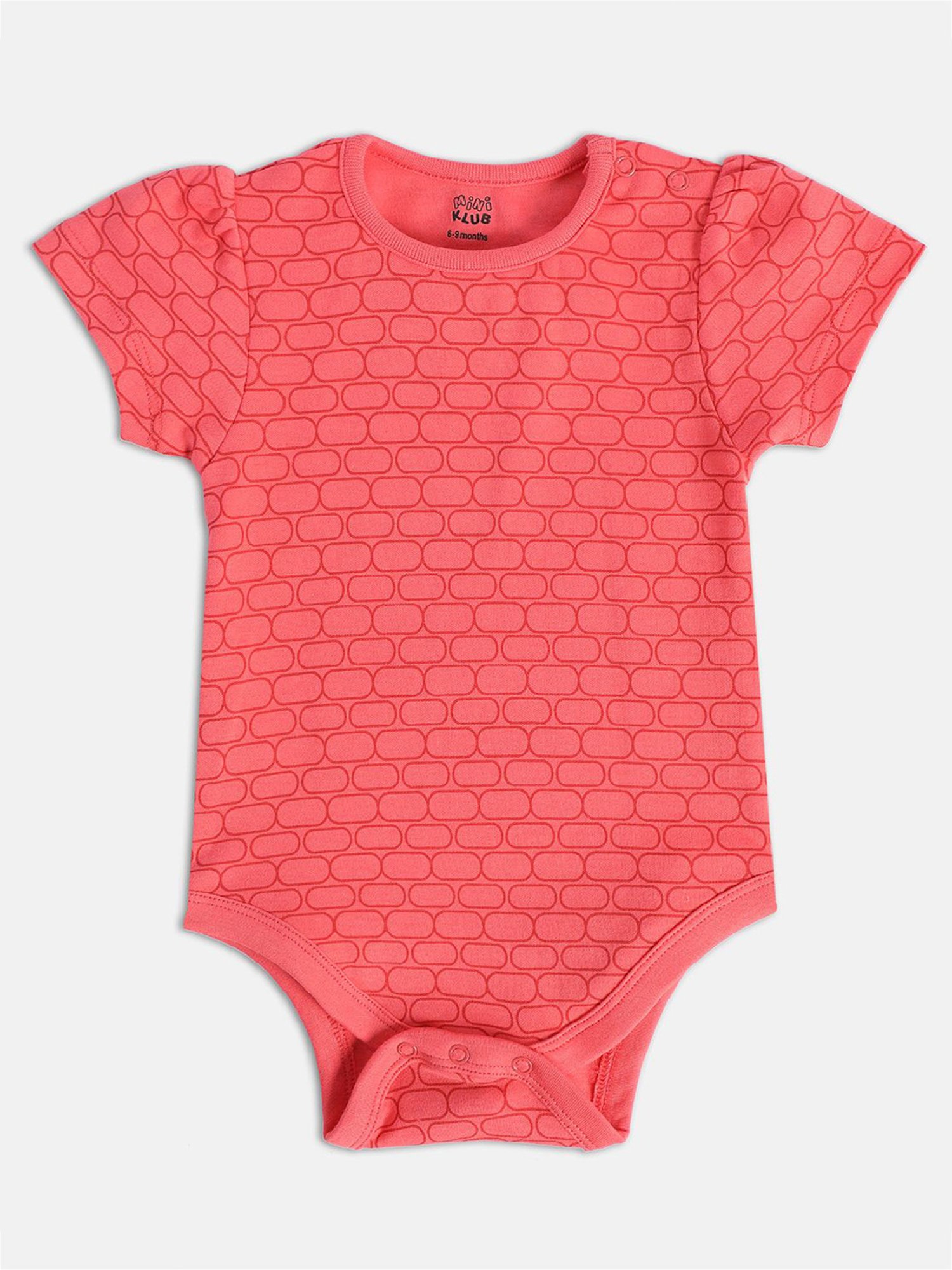 Berrytree Organic Kids Black Cotton Animals Print Rompers