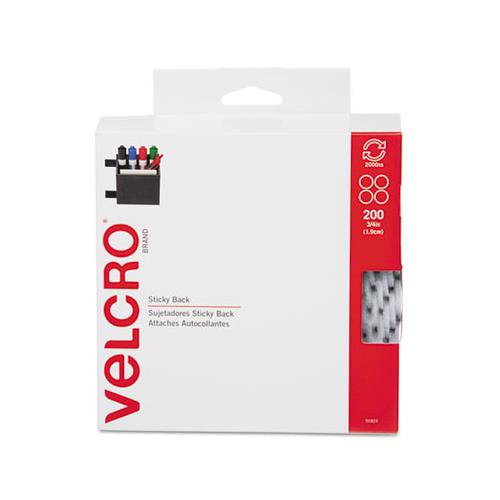 Velcro Brand Adhesive,Hook and Loop,Wh 91824