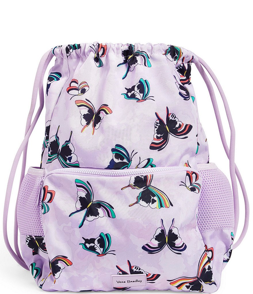Vera Bradley Reactive Deluxe Drawstring Backpack