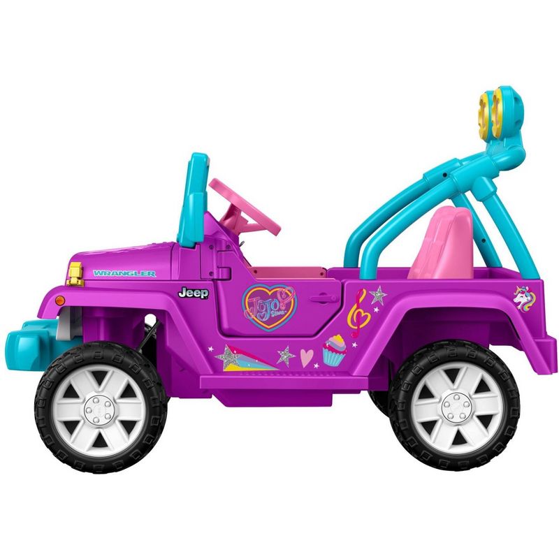 Power Wheels JoJo Siwa Jeep Wrangler Powered Ride-On