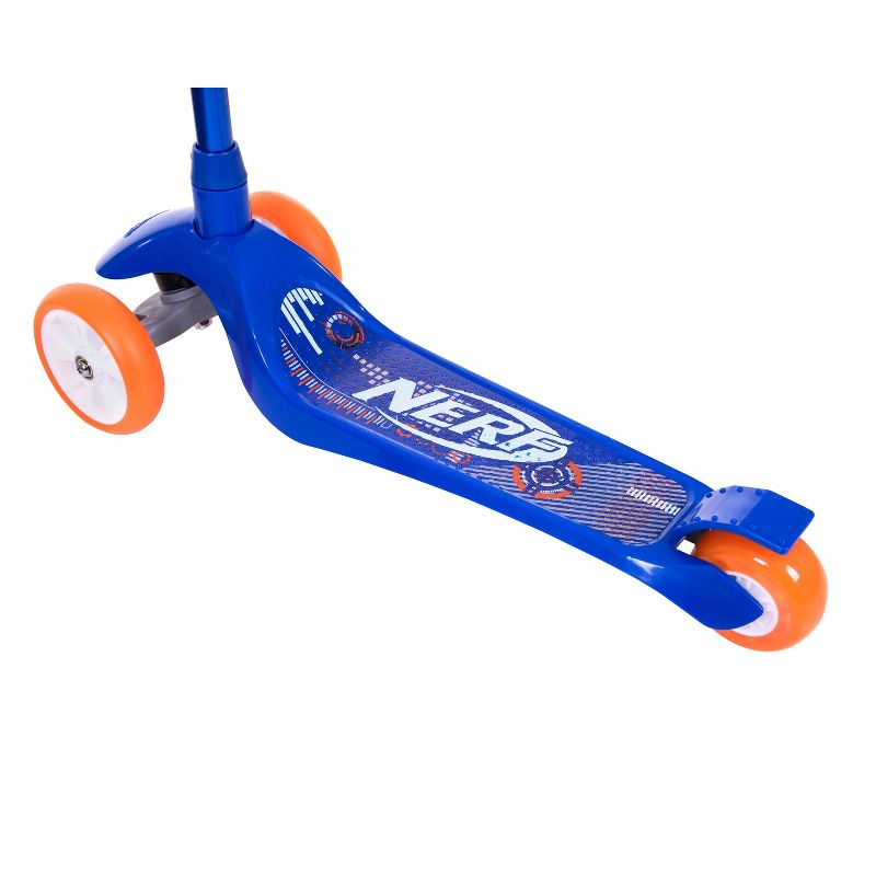 NERF  3-Wheel Blaster Scooter with Dual Trigger and Rapid Fire Action