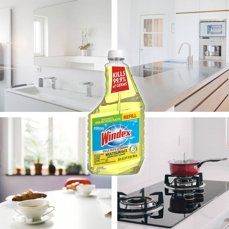 Windex Multi-Surface Disinfectant Refill - 26 fl oz