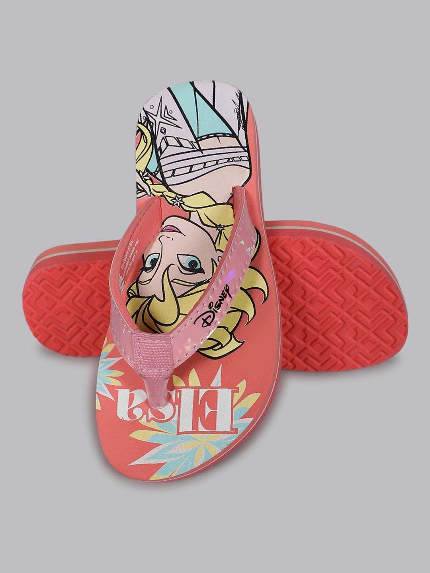 Passion Petals Kids Pink Sling Back Clogs