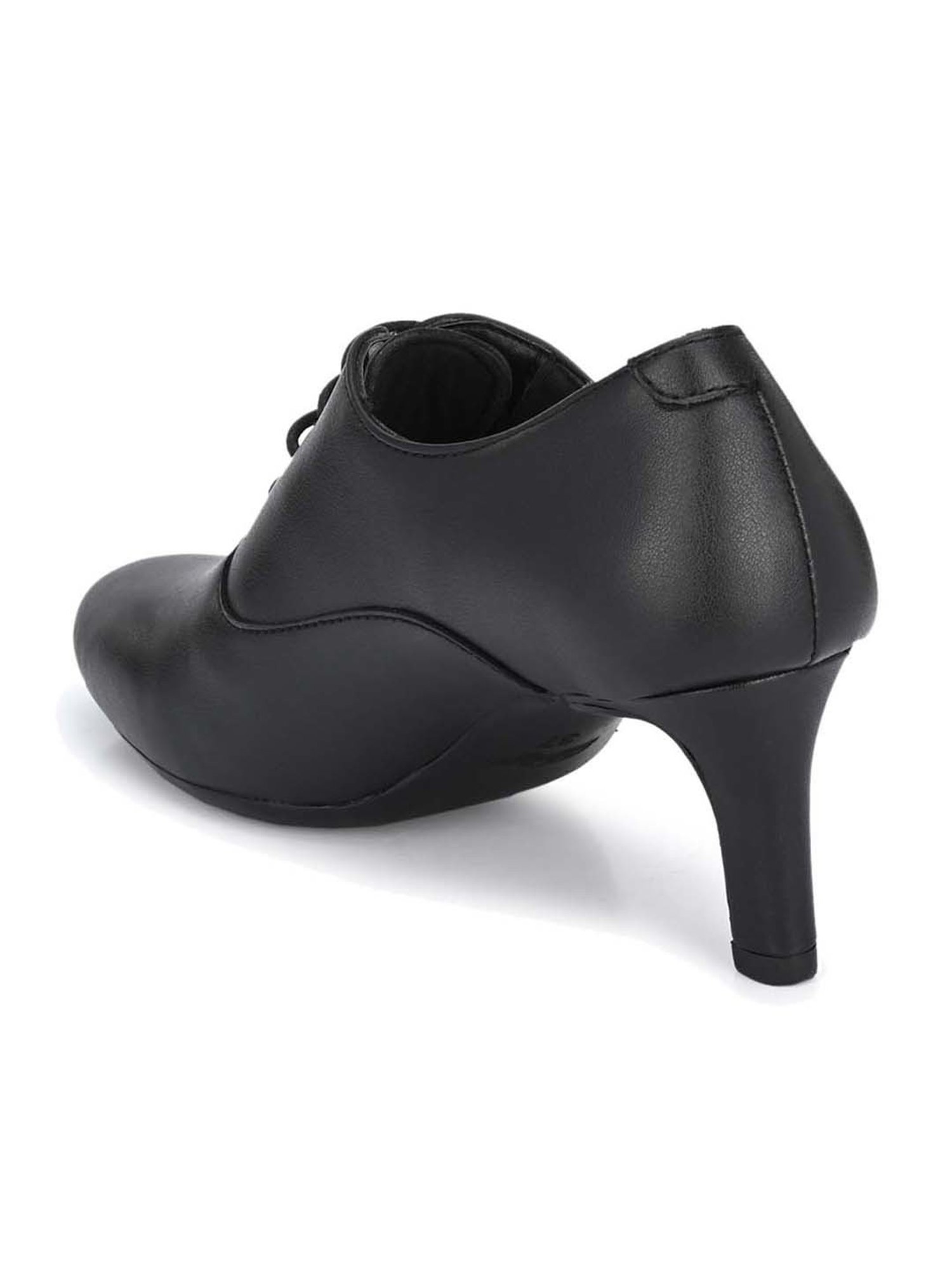 Delize Women's Black Oxford Shoes