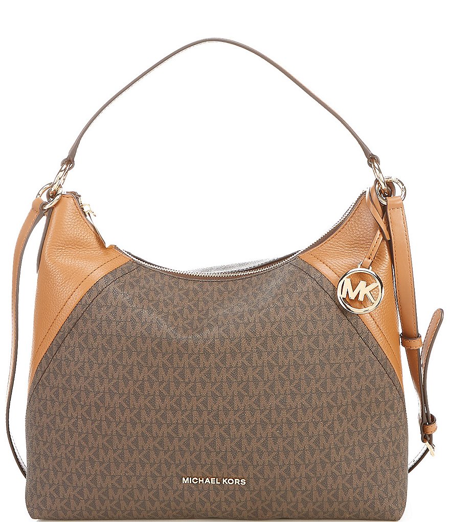 COACH Originals Swinger Nylon and Pebble Leather Shoulder Bag