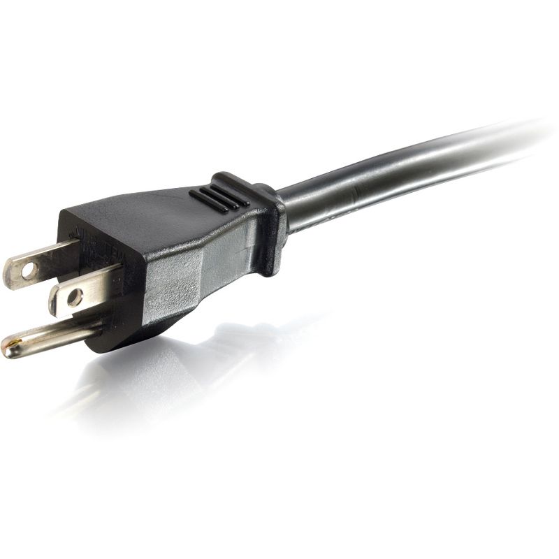 C2G 10ft 14AWG 125 Volt Power Cord (NEMA 5-15P to IEC320 C19) - For PDU, Server - 14 Gauge - 125 V AC - Black - 10 ft Cord Length