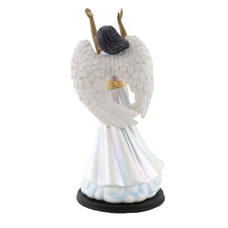 Black Art 12.0" Worship Angel Heavenly Figurine  -  Decorative Figurines