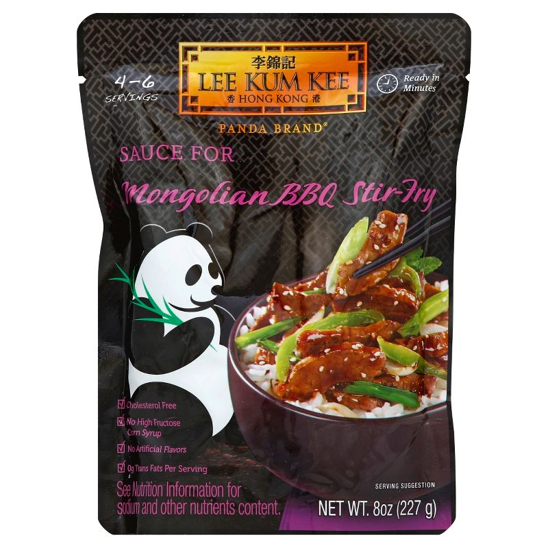 Lee Kum Kee Sauce For Mongolian BBQ Stir-Fry - 8oz