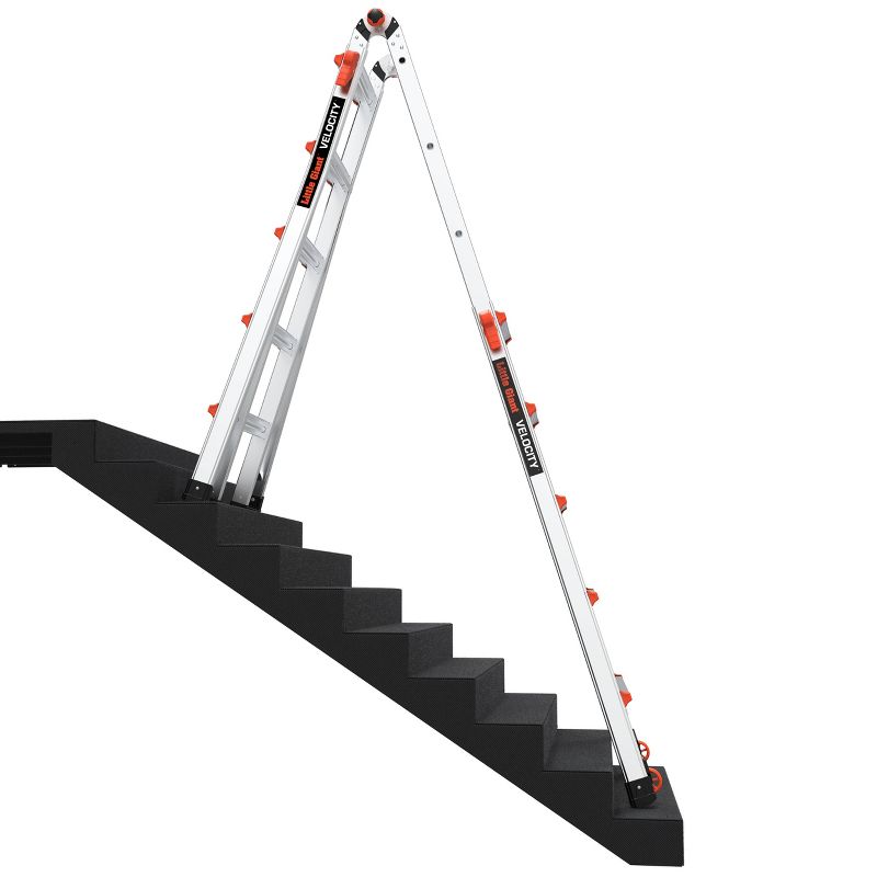 Little Giant Ladder Systems 300 lb ANSI Type IA rated Aluminum Ladder Gray