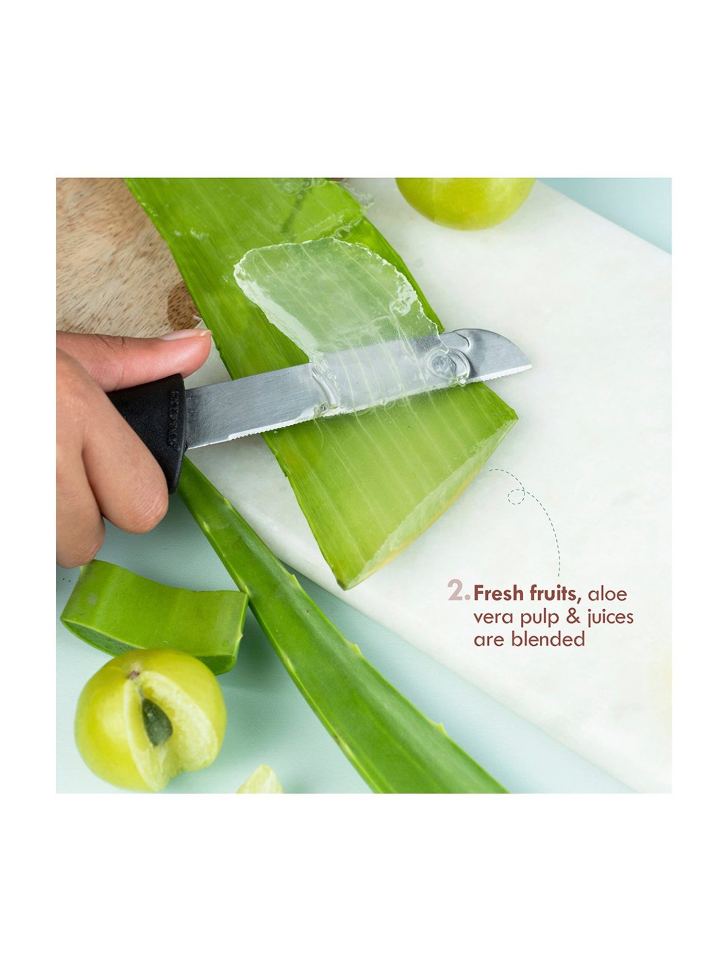 Nat Habit Flax Bakuchi Vit-EC Omega Fresh Whipped All-Day Malai Face Moisturiser - 30 gm