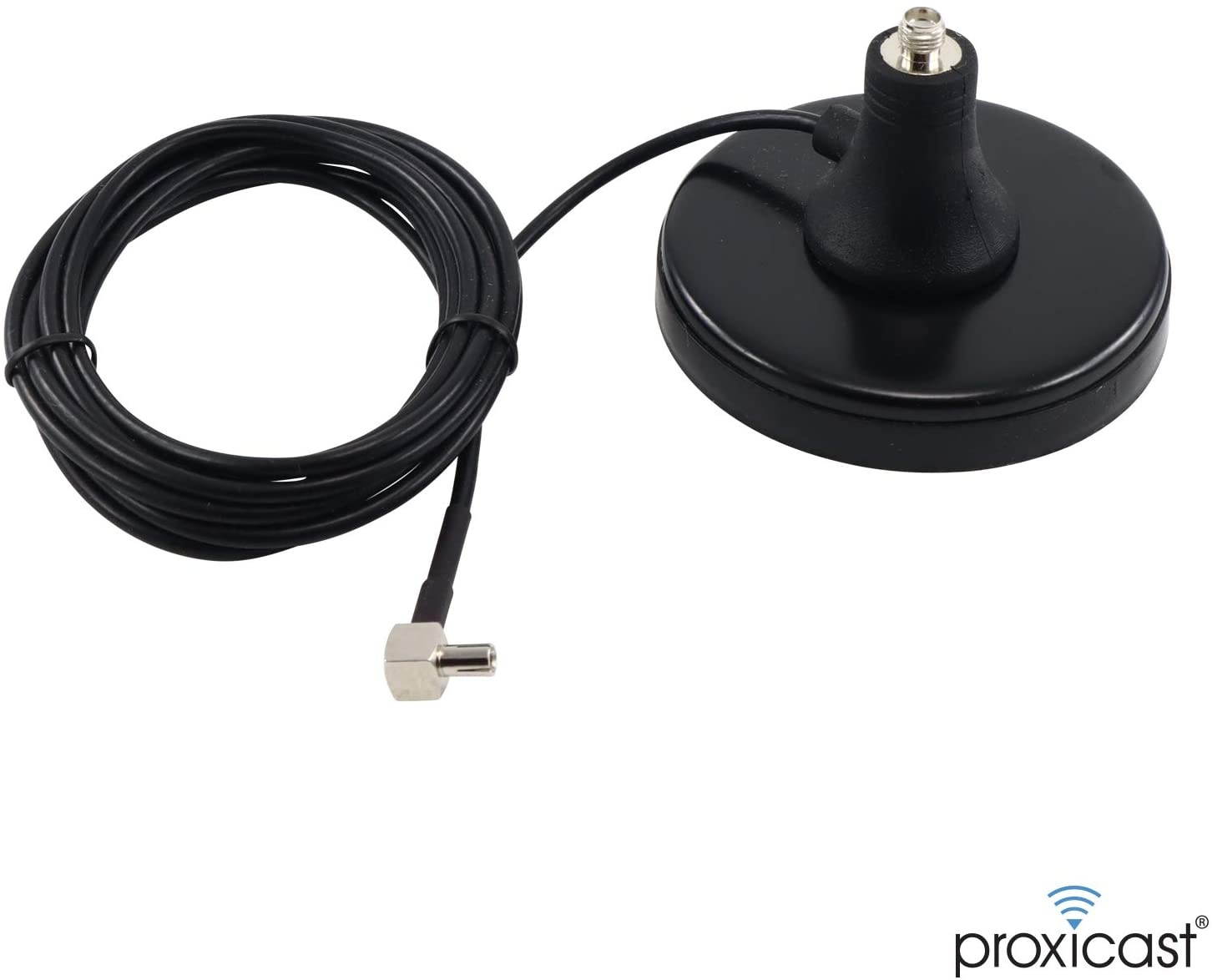 Proxicast 8 dBi High Gain External Magnetic Antenna Compatible with AT&T Nighthawk USB800 Velocity Verizon Jetpack 8800L 7730L & Others 4G / LTE routers & modems with TS9 connectors