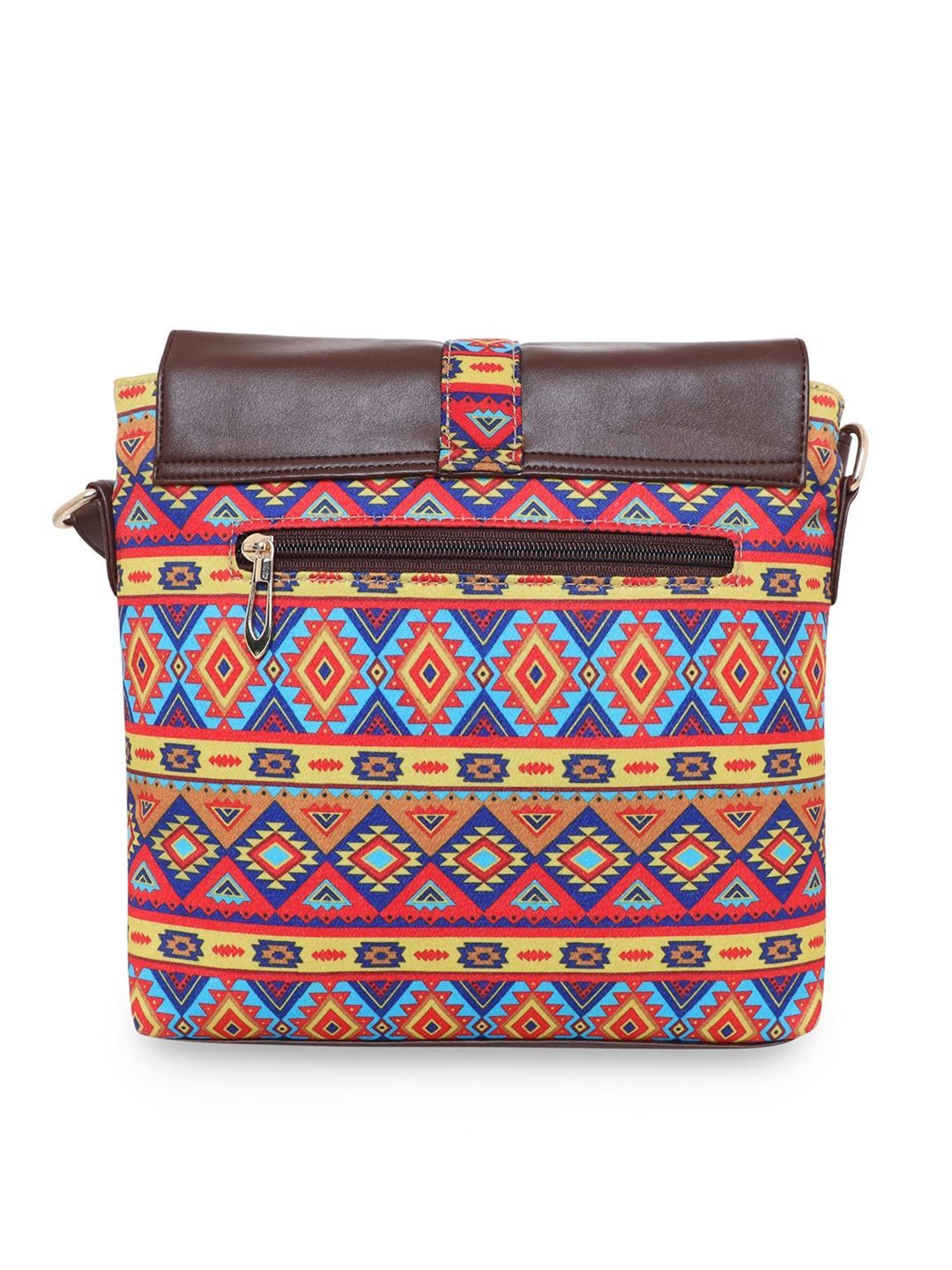 Sabhyata Multicolor Printed Medium Cross Body Bag