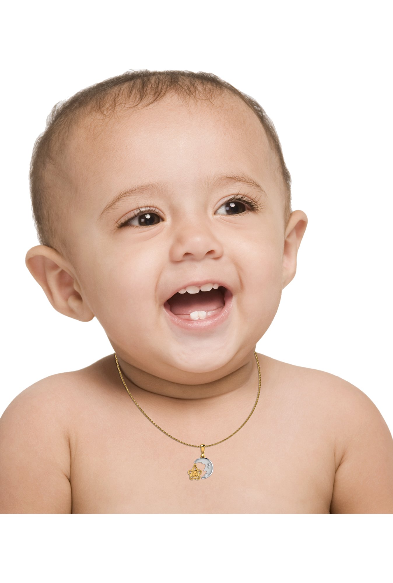 PC Jeweller Hifazat 22 kt Gold Pendant without Chain for Kids