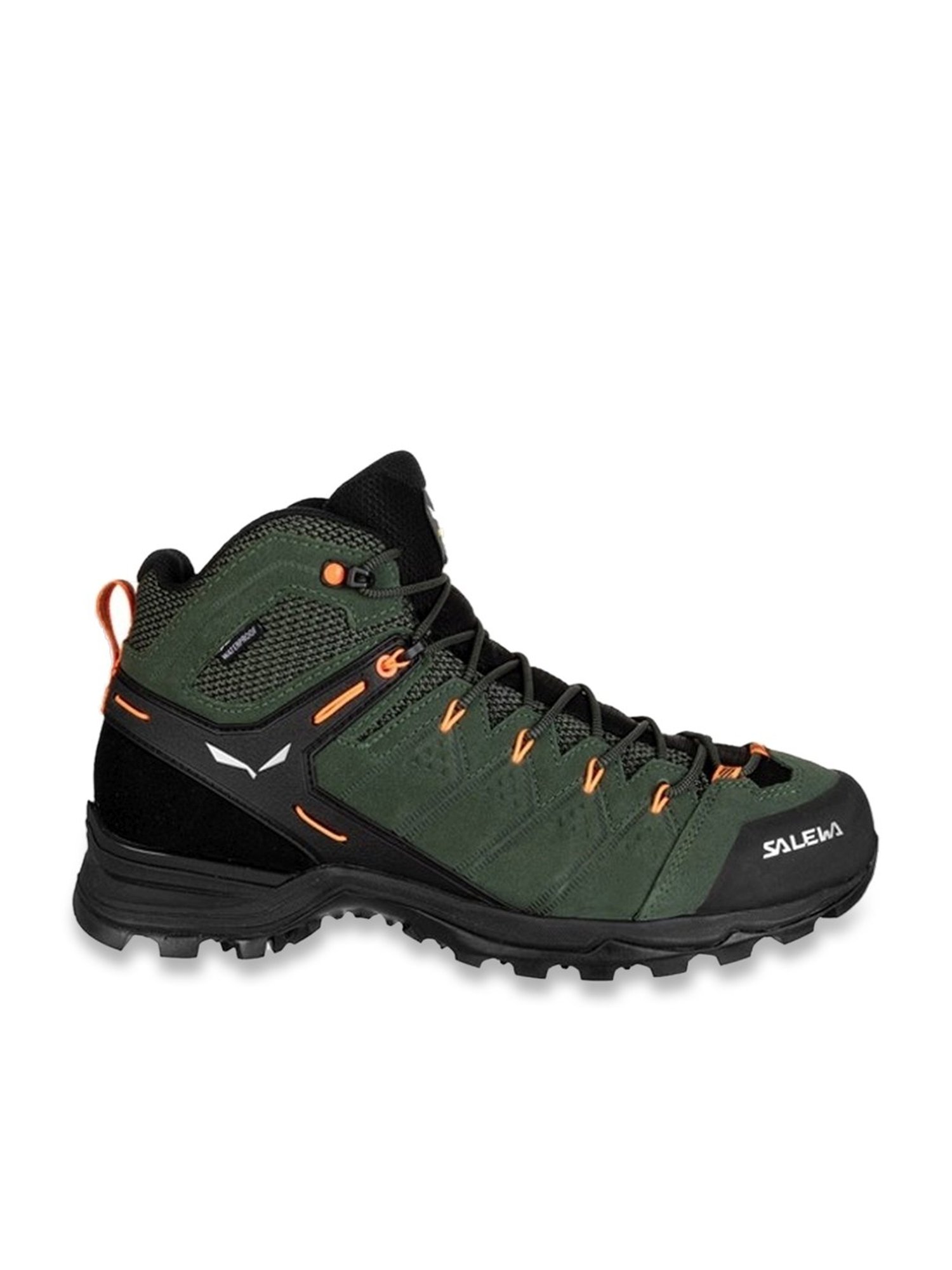 Salewa Men's MS ALP MATE MID PTX Green Outdoor Shoes