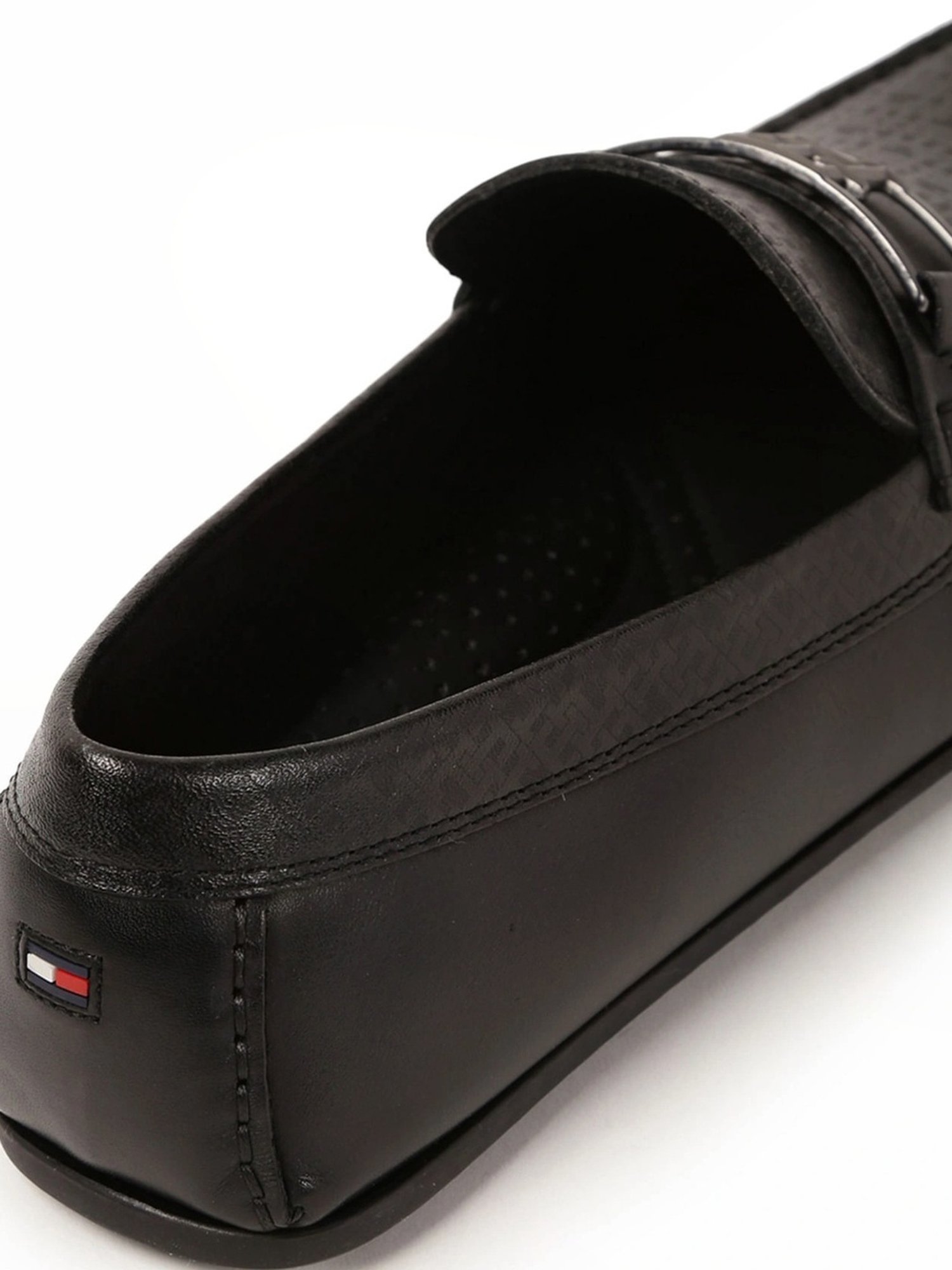 Tommy Hilfiger Men's Black Casual Loafers