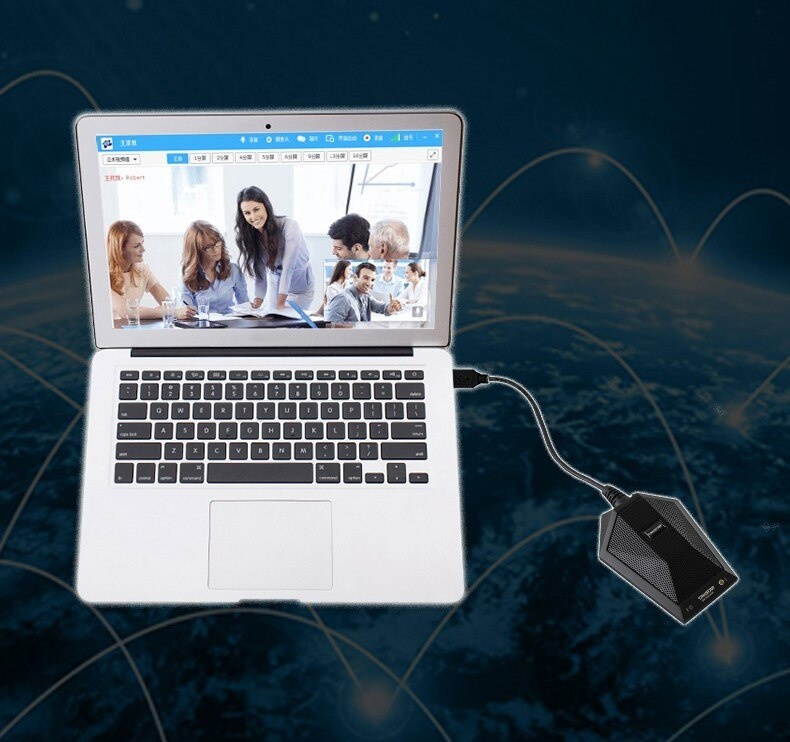 TAKSTAR BM-622  Omnidirectional video conference microphone for remote multiplayer conference room network teaching