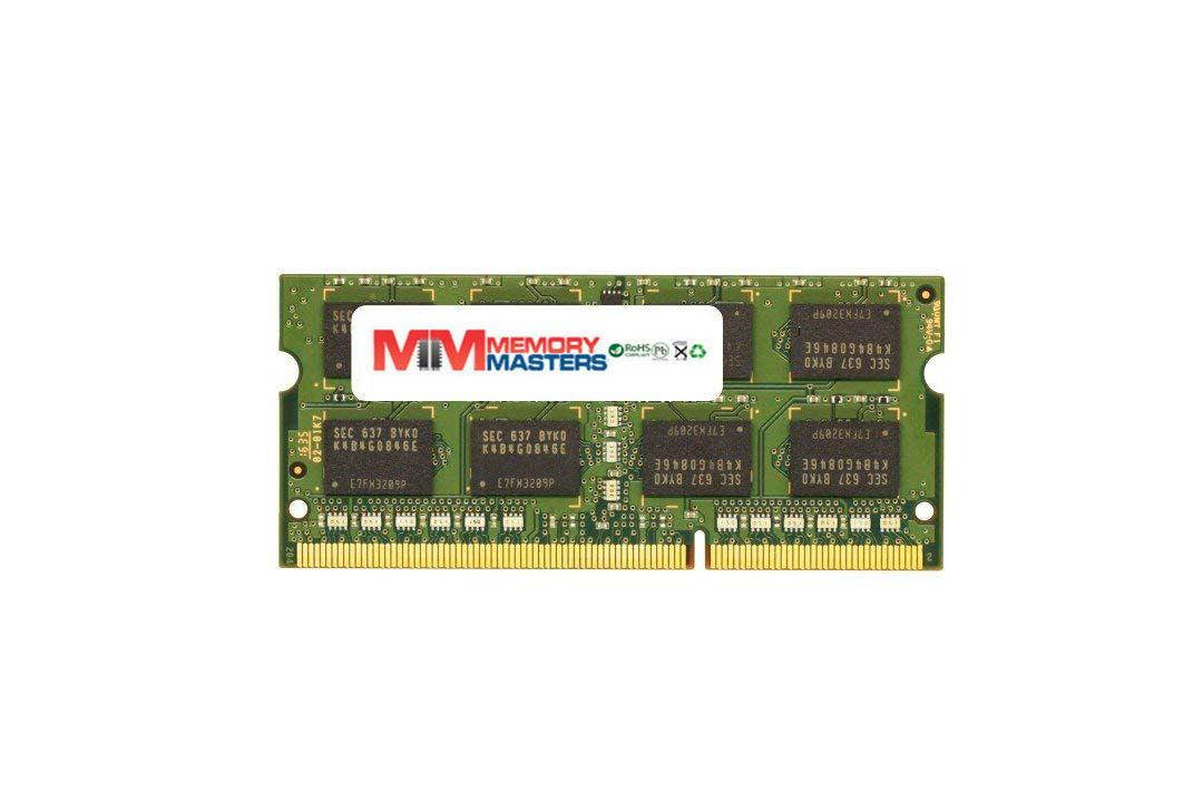 MemoryMasters 4GB 204pin PC3-10600 CL9 16c 256x8 DDR3-1333 2Rx8 1.5V SODIMM