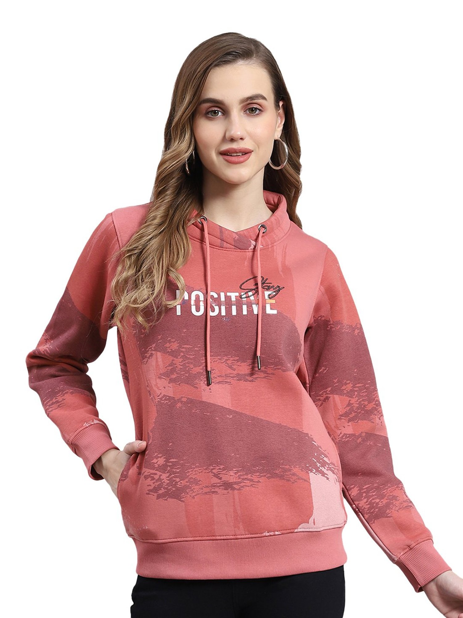 KENDALL + KYLIE Multicolored Printed Hoodie