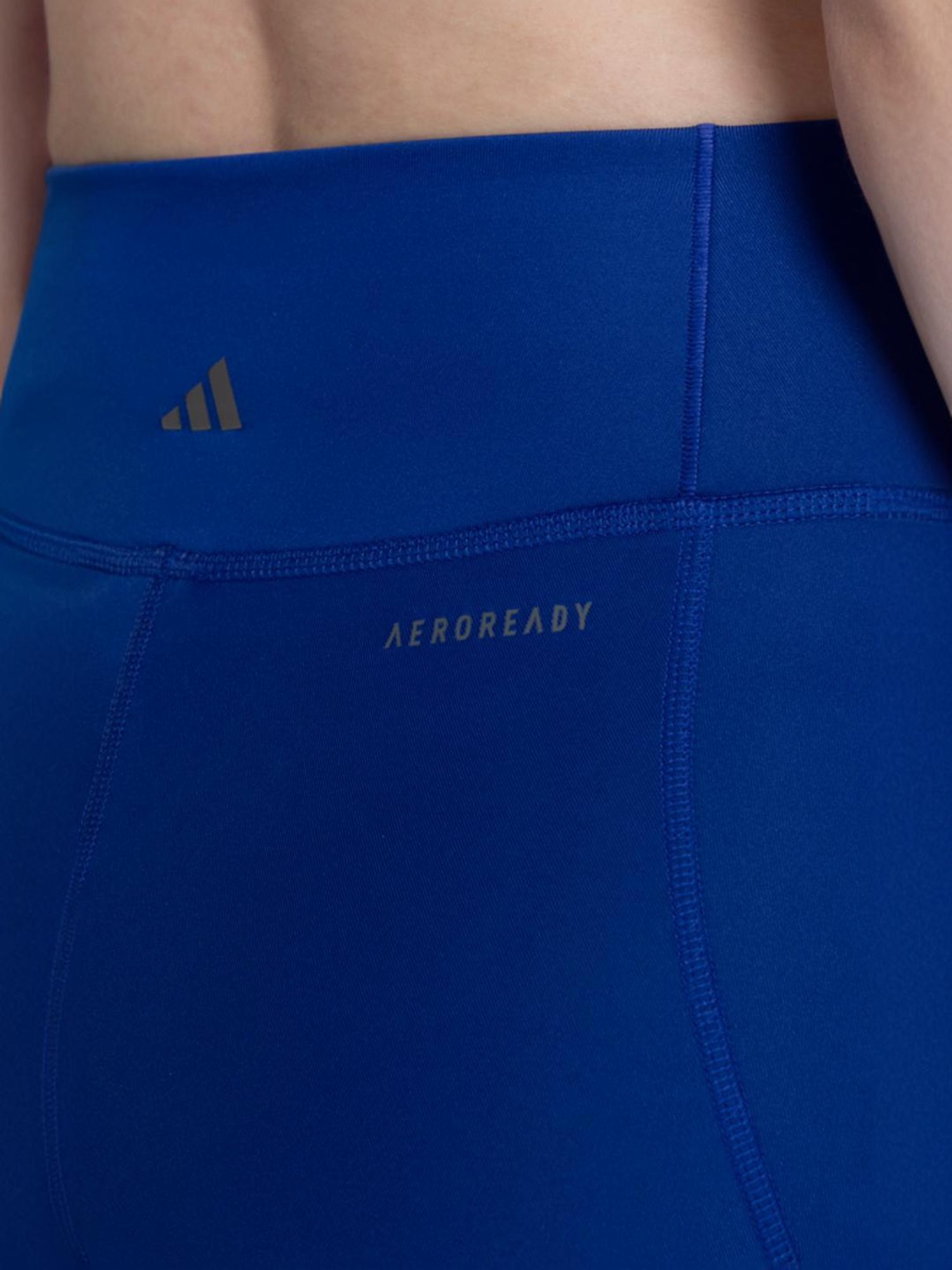adidas Blue Mid Rise Sports Tights