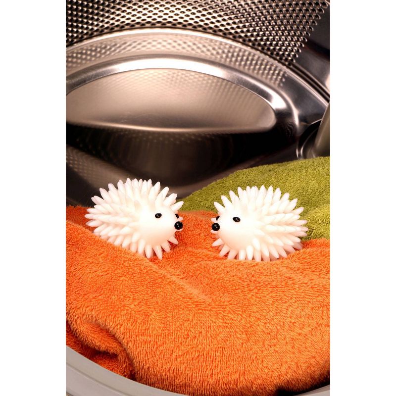 Kikkerland Hedgehog Dryer Buddies White