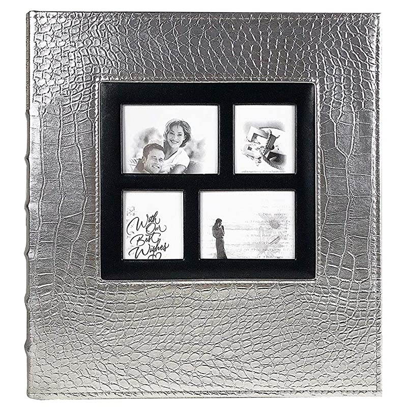 Photo Picutre Album 4x6 500 Photos, Extra Large Capacity Leather Cover Wedding Family Anniversary Photo Albums Holds 500 Horizontal and Vertical Photos(Beige)