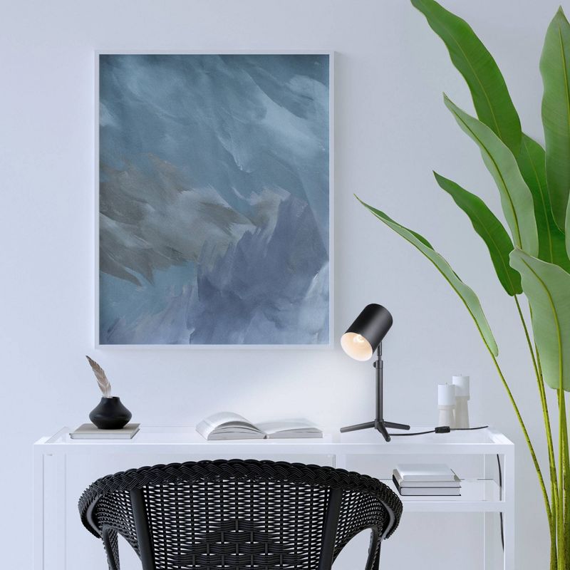 18" Pratt AdjusDesk Height Desk Lamp Matte Black - Globe Electric