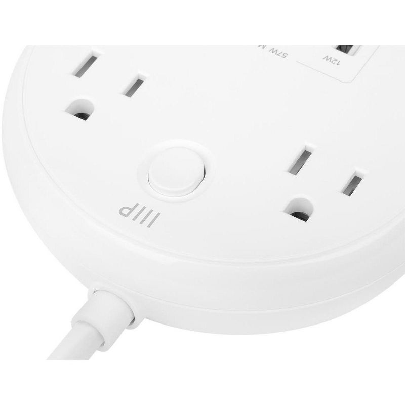 D'Addario Planet Waves IEC to NEMA Plug Power Cable, 10FT 10 ft. Red/Black