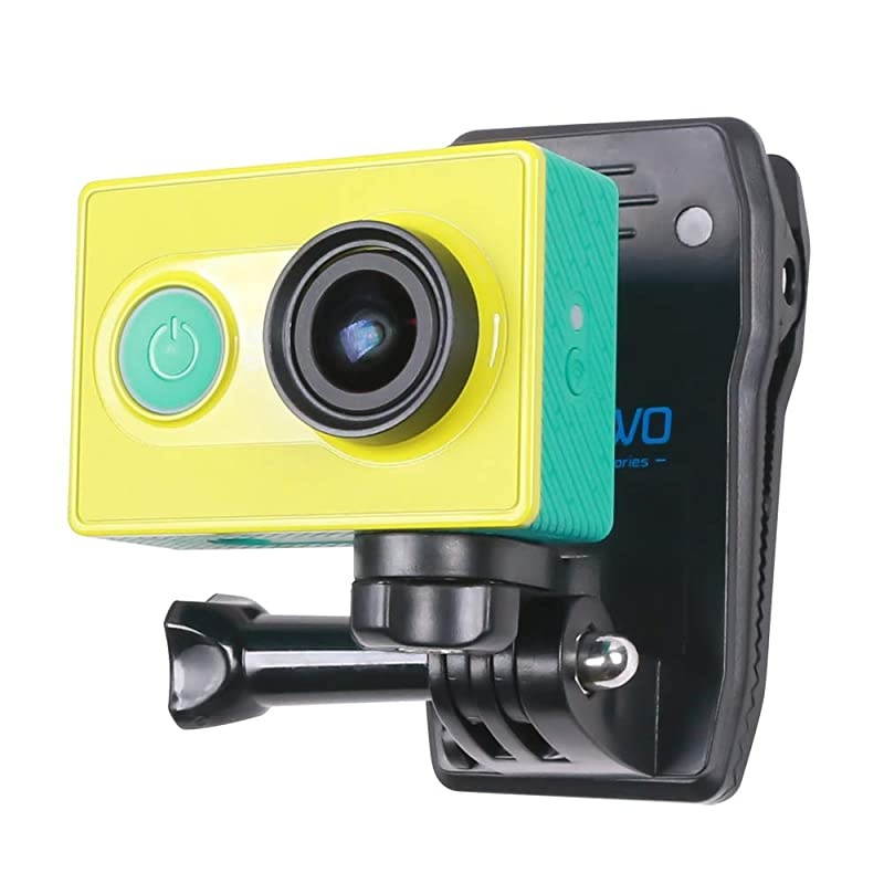 Backpack Strap Mount Quick Clip Mount Compatible with Gopro Hero 9/8/7/6(2018)/5 Black,DJI Osmo Action and More