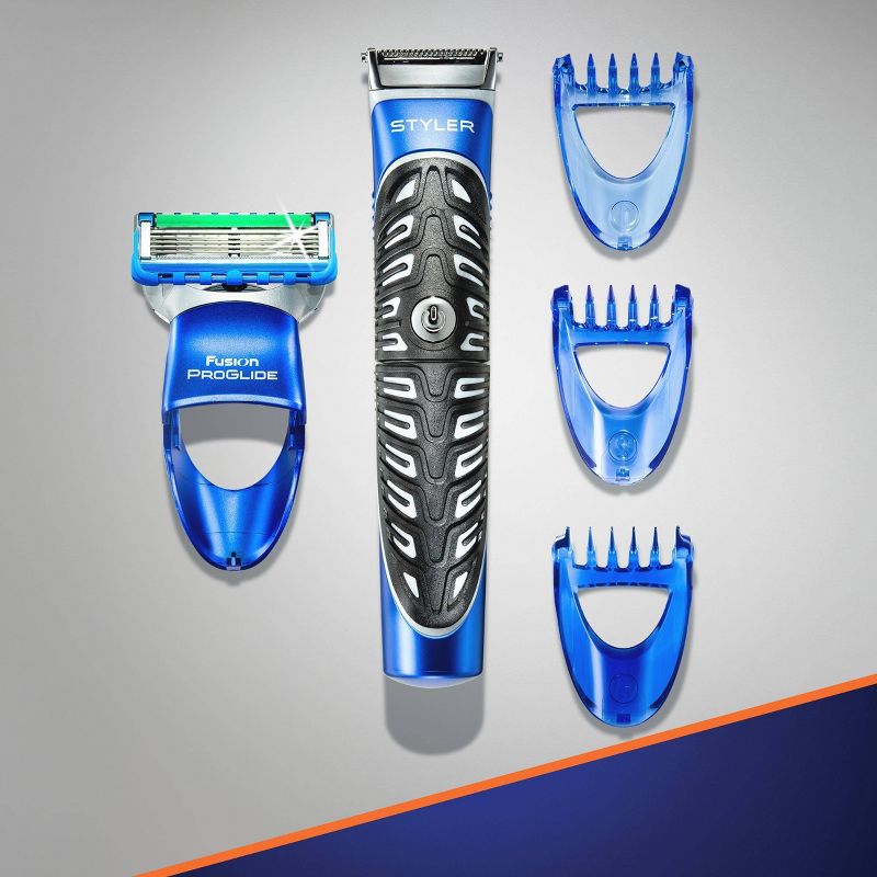 Gillette Styler Men's 3-in-1 Trimmer, Razor & Edger