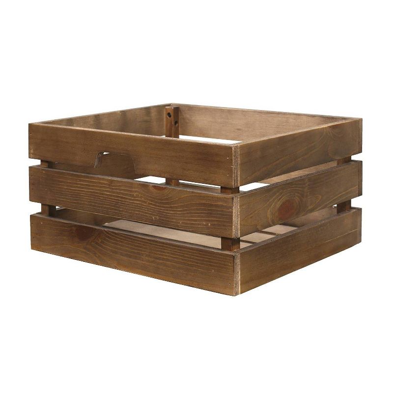 Sullivan Storage with 6 Crates Brown - Martin Furniture