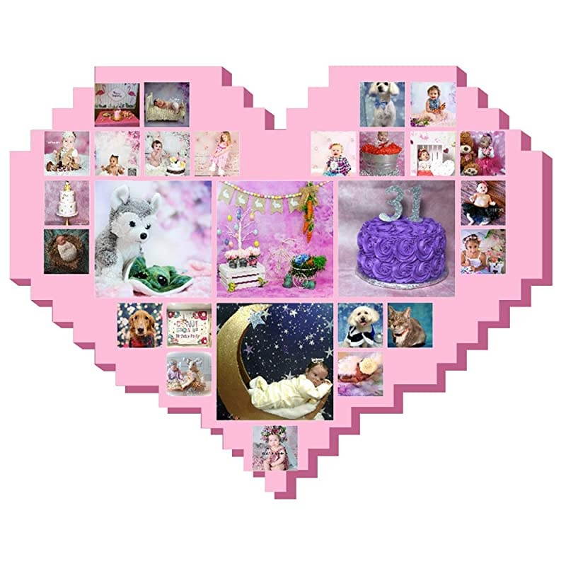 7x5FT Vinyl Backdrop Pink Unicorn Party Photography Background Roses Flowers Edge Pattern Sweet Cute Gold Star Background Birthday Baby Shower Ifant Toddlers Girls Photo Backdrop Studio Props