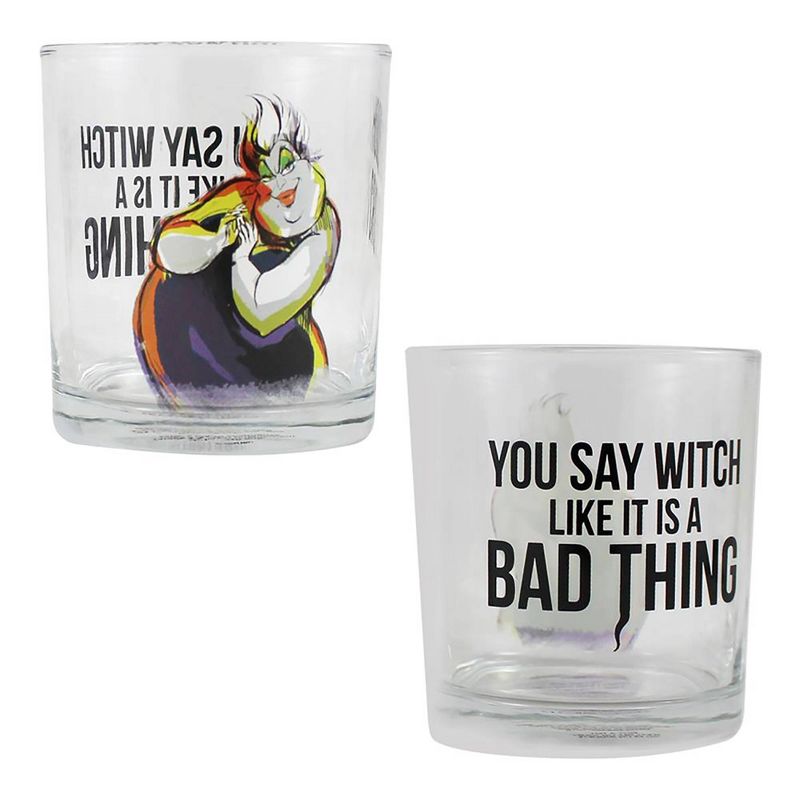 Disney Villians 10oz 4pk Glasses Set