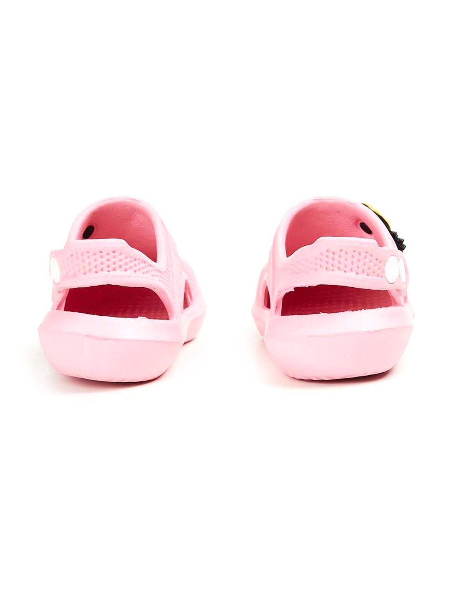 Passion Petals Kids Pink Sling Back Clogs