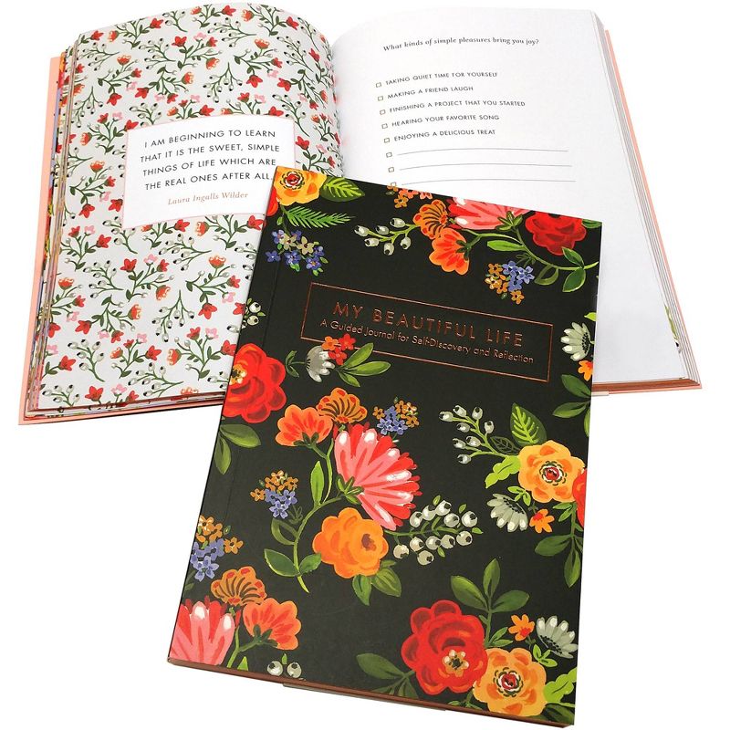 Green Inspired My Beautiful Life Guided Journal