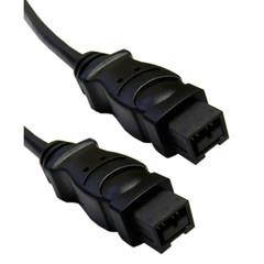 IEEE-1394B, 9P to 9P, FireWire 800 Cable, Black, 6 ft
