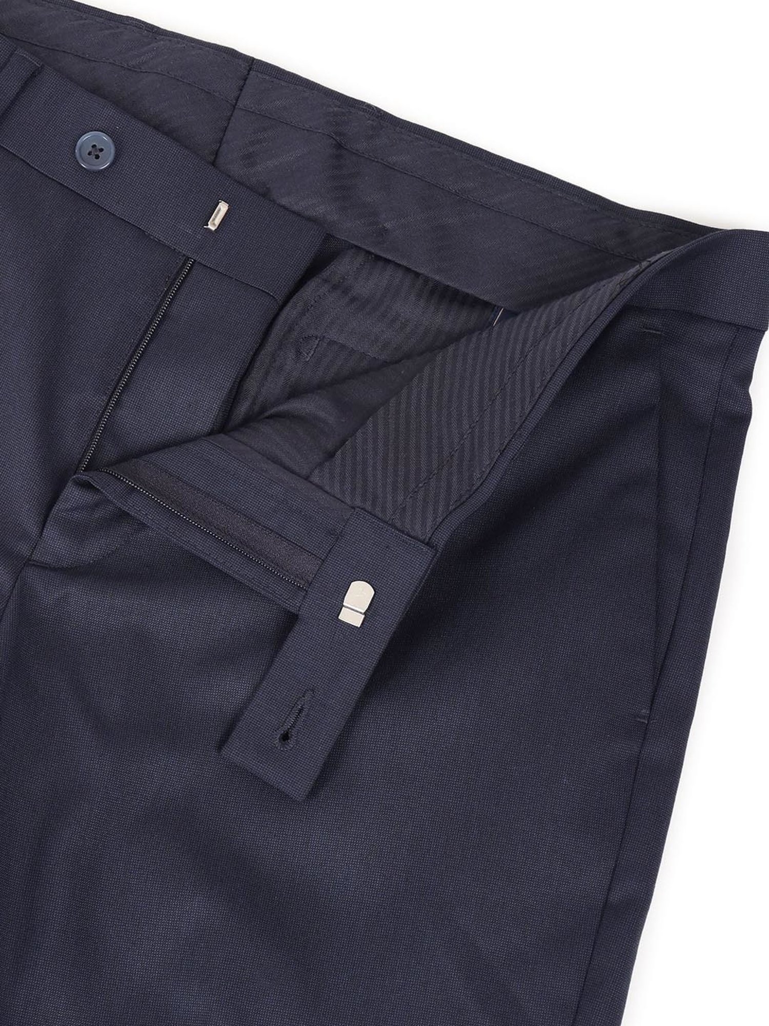 Arrow Blue Regular Fit Trousers