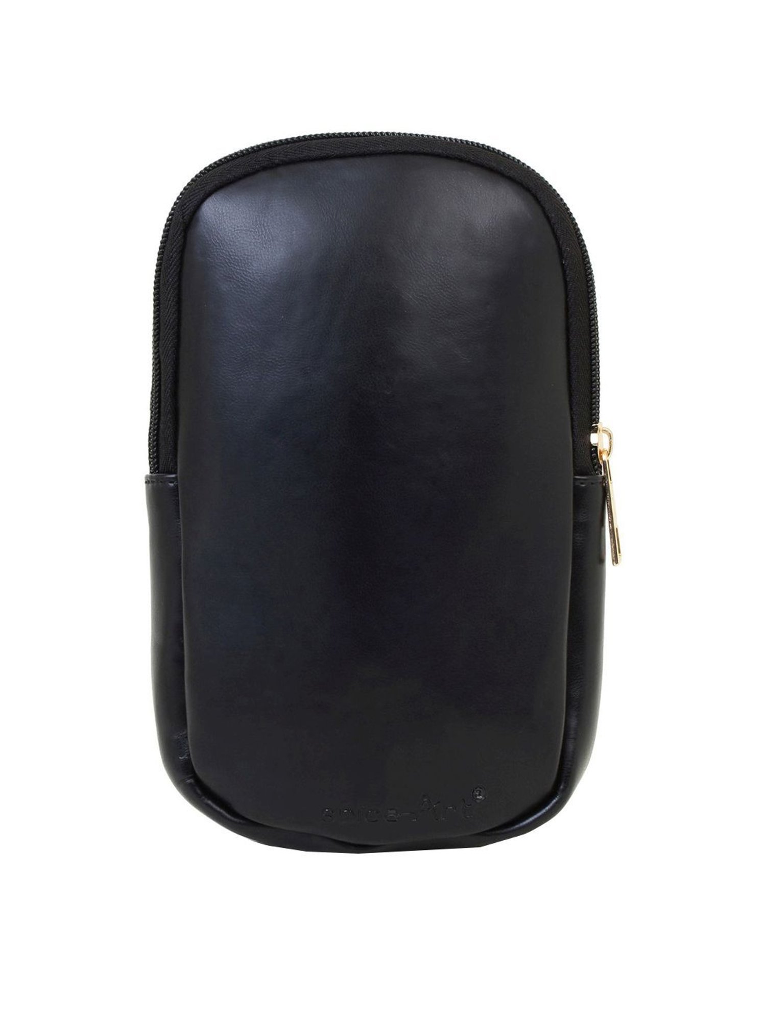 Spice Art Black Printed Mobile Pouch