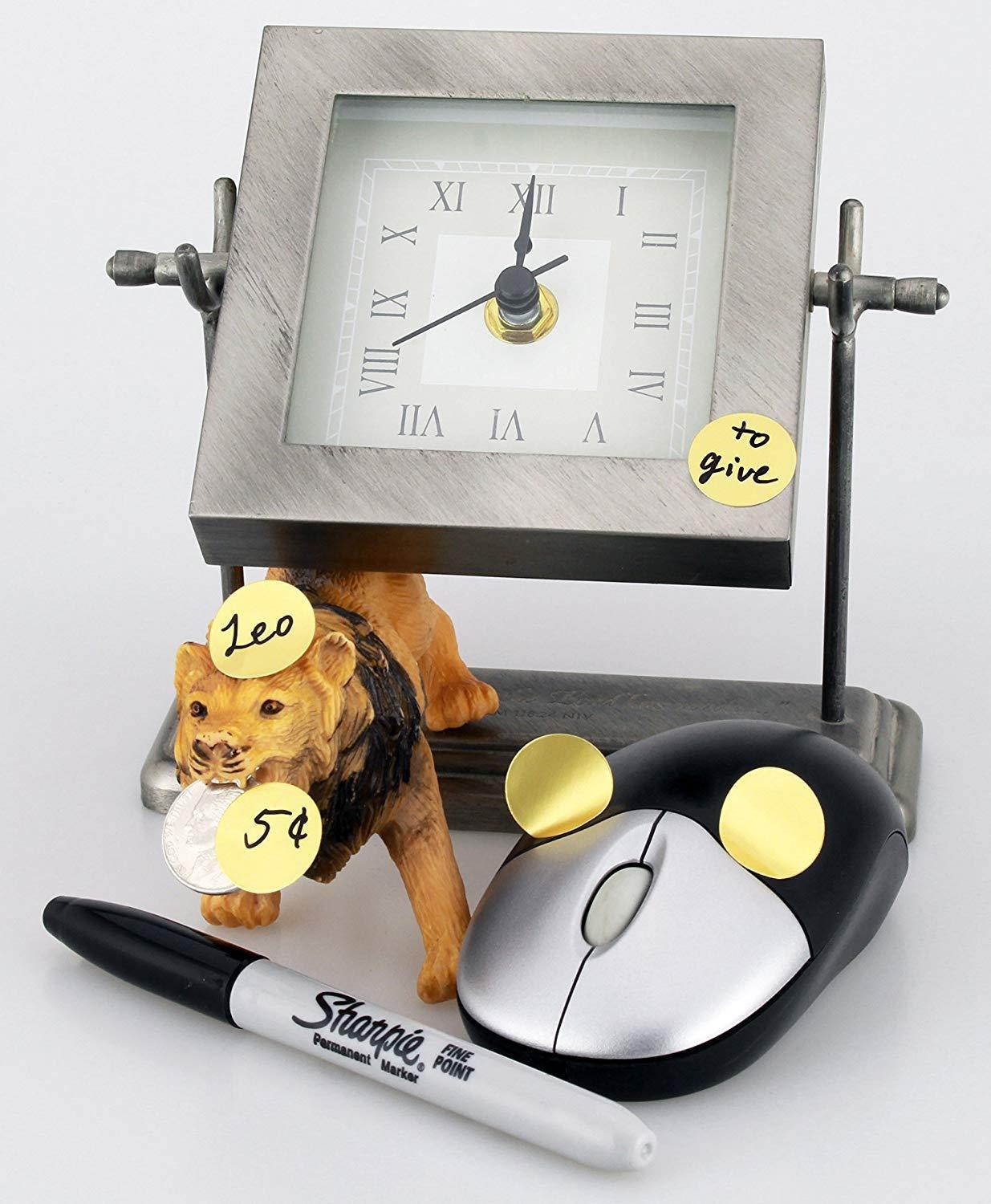 ChromaLabel 3/4 inch Color-Code Dot Labels | 1,000/Roll (Metallic Gold)