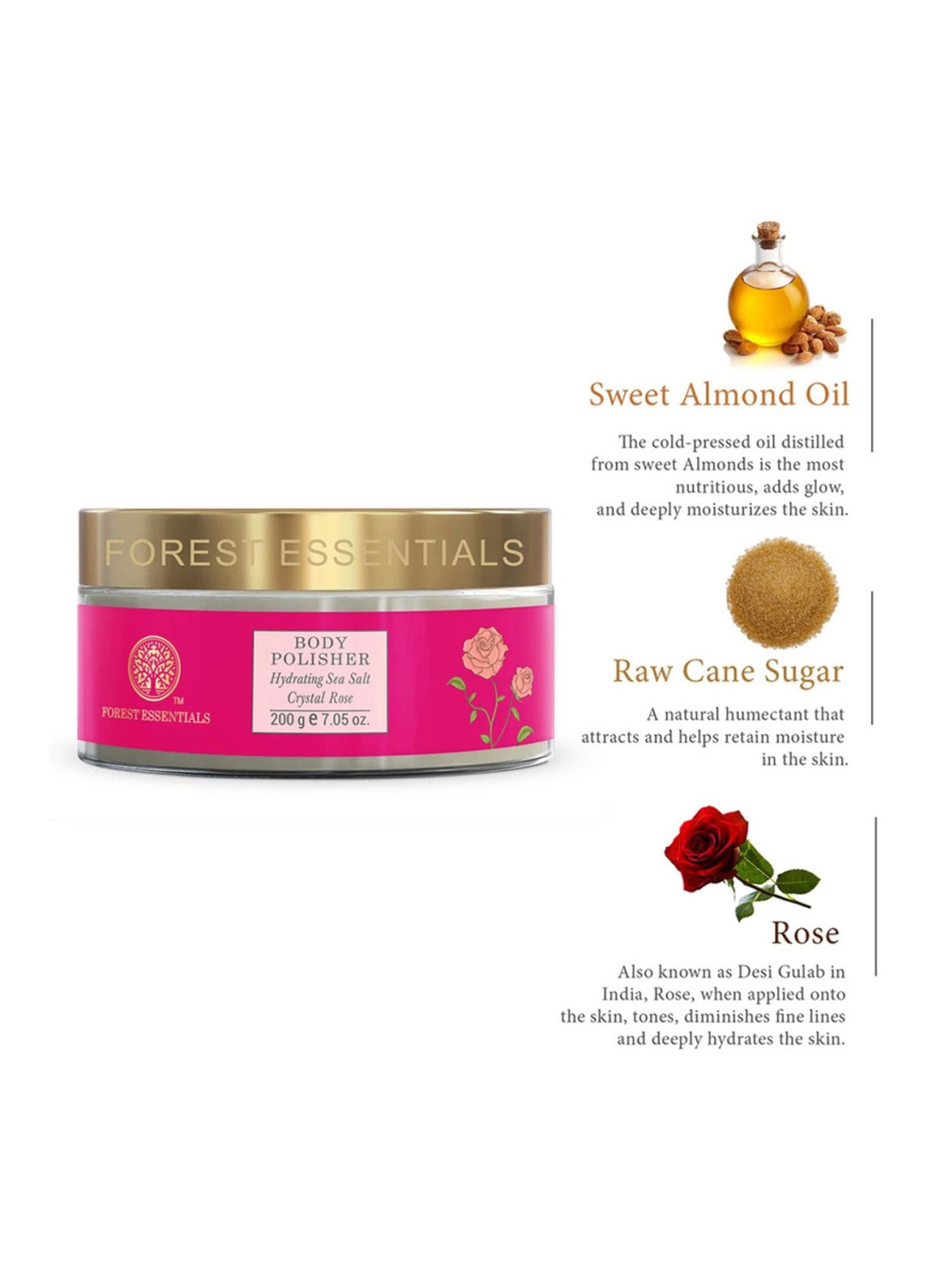 Plum BodyLovin Vanilla Vibes Sugar Body Scrub - 200 gm