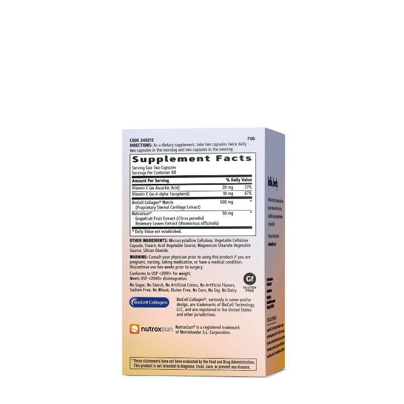 Luster & Lum Collagen Intensified Dietary Supplements - 120ct