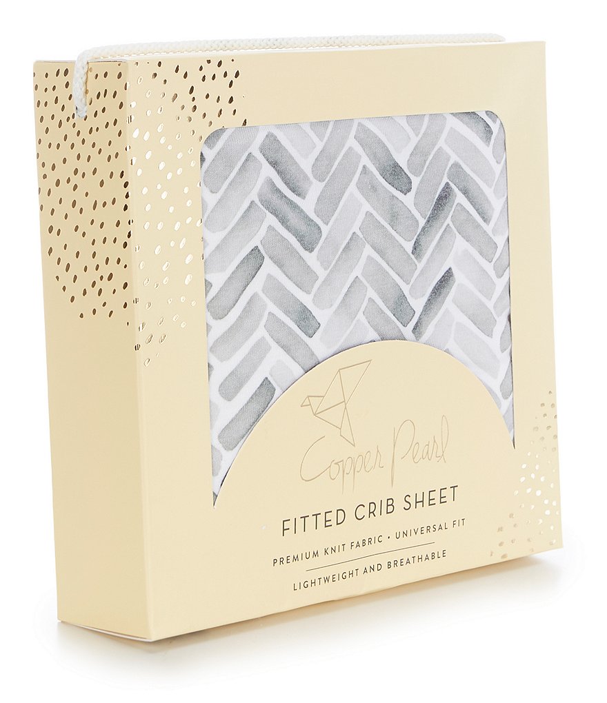 Copper Pearl Baby Alta Premium Crib Sheet