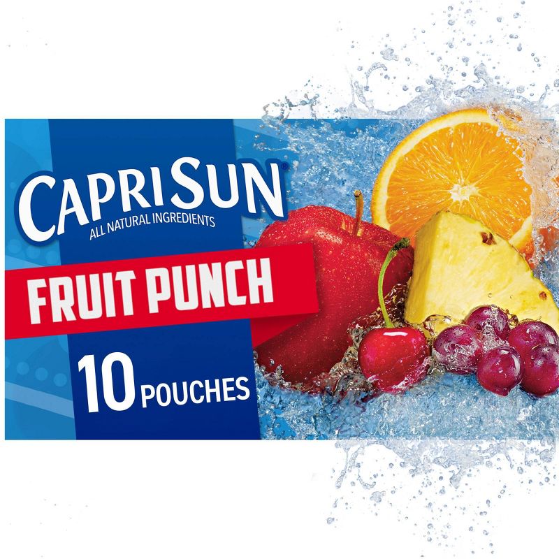 Capri Sun Fruit Punch - 60fl oz/10pk