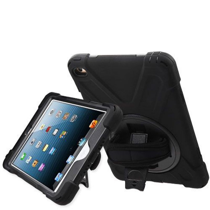 Insten - Soft TPU Tablet Case For iPad Pro 12.9" 2020, Multifold Stand, Magnetic Cover Auto Sleep/Wake, Pencil Charging, Red