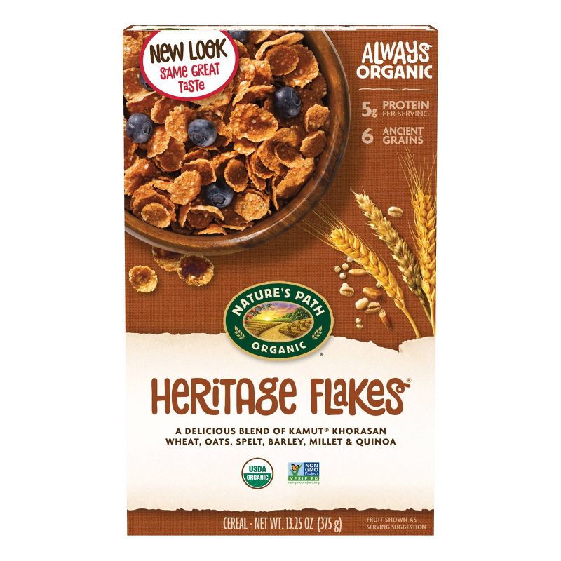 Nature's Path Heritage Flakes Breakfast Cereal - 13.25oz