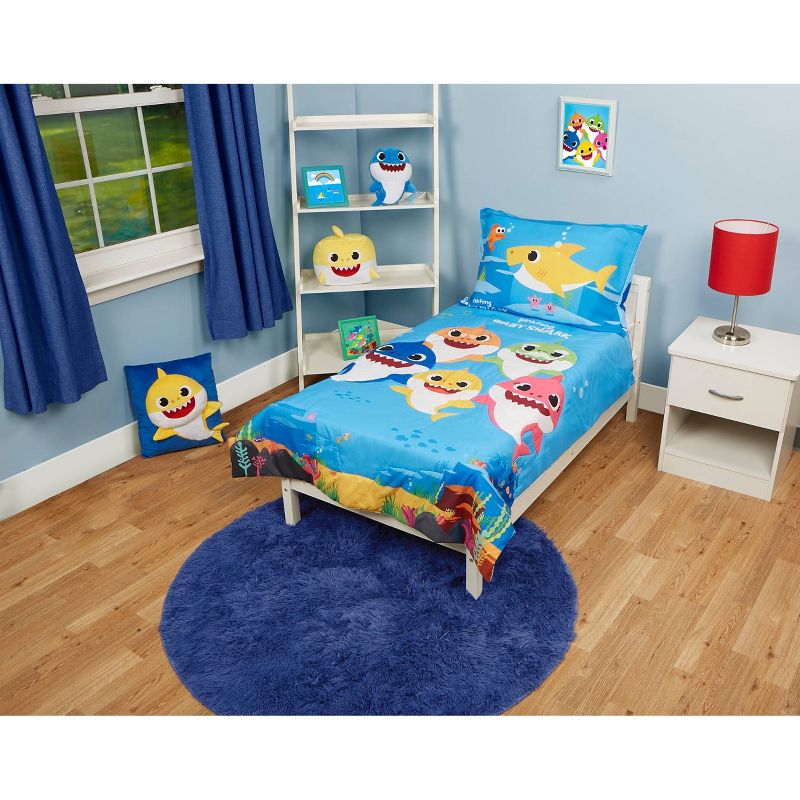 Baby Shark Toddler Bedding Set