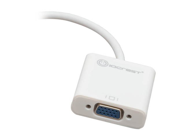 SYBA SY-ADA31044 IO Crest HDMI to VGA Adapter, with Audio Support